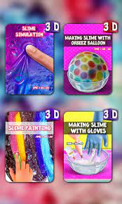 DIY Slime Making Game Oddly Satisfying