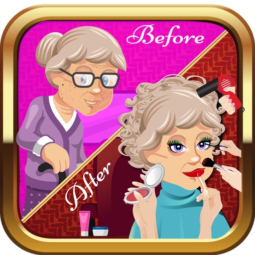 Grandma's Party Makeover Salon - Make the Granny look young & cute for Grandpa