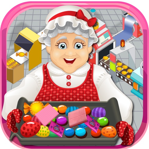 Granny's Candy & Bubble Gum Factory Simulator - Learn how to make sweet candies & sticky gum in sweets factory