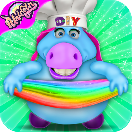 Mr. Fat Unicorn Slime Maker Game