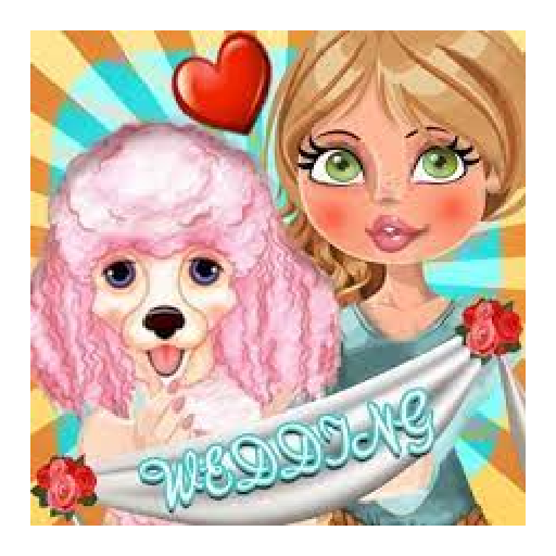 My Pets Wedding Salon Dressup - A virtual furry kitty & fluffy puppy marriage makeover game