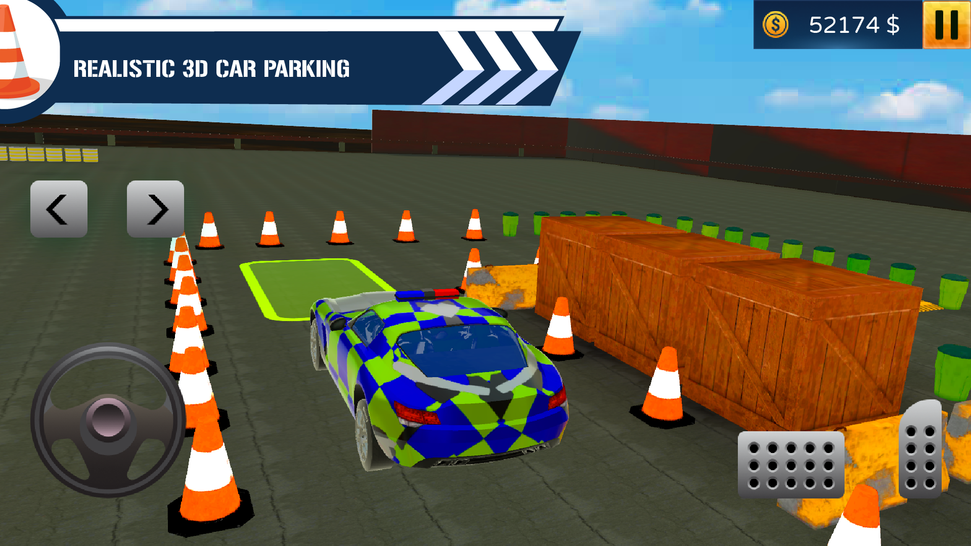 Police Car Parking - 3D Game