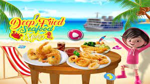 Seafood Deep Fry Maker Cook - A Fast Food Madness