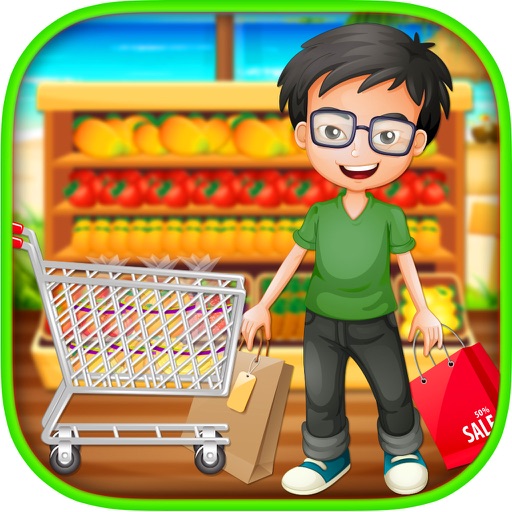 Supermarket Boy Summer Shopping Mall - A grocery Store & Cash Register game