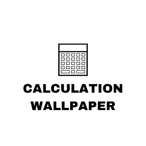 Calculation wallpaper