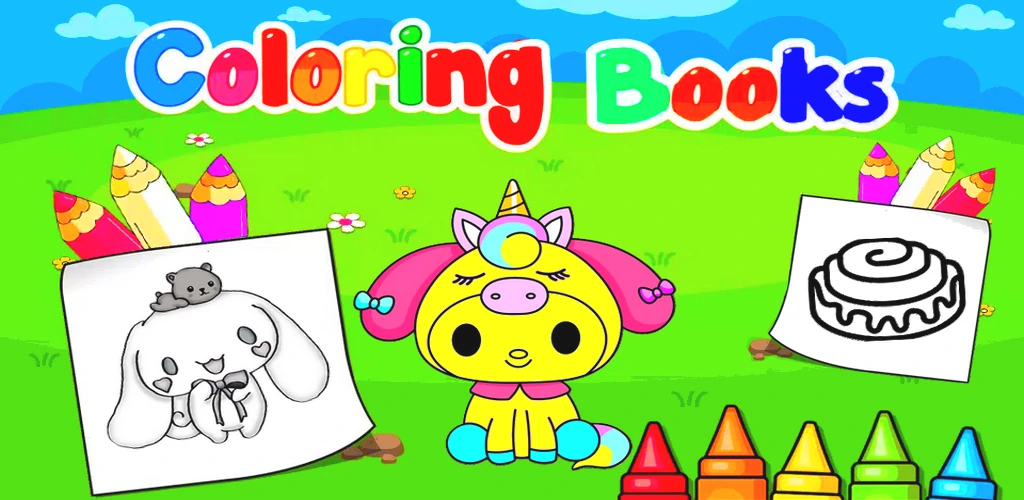 Unicorn Cinnamoroll Coloring