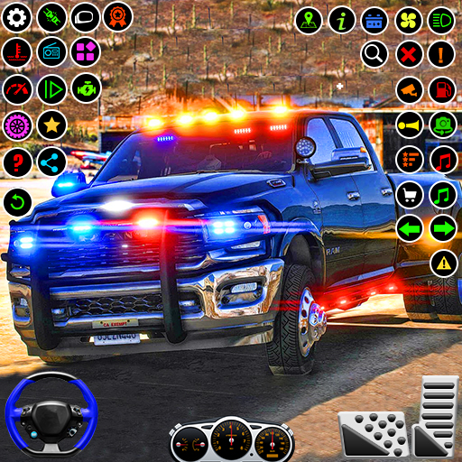 city car driving: police games