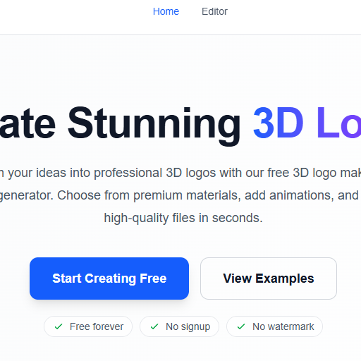 Create Stunning 3D Logos