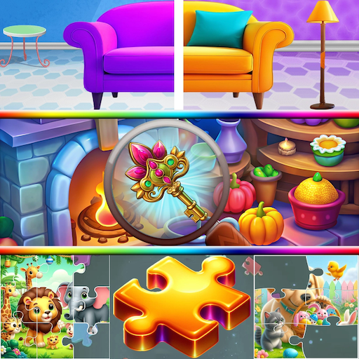 Puzzle Games:Spot-Hidden-Find It