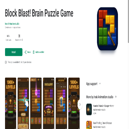 Block Blast! Brain Puzzle Game