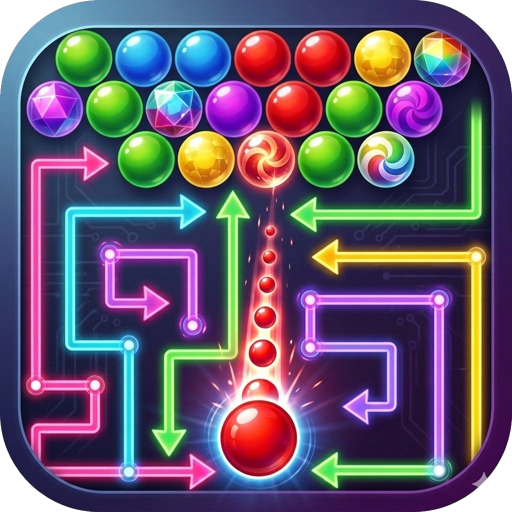 Arrow Puzzle Bubble Shooter