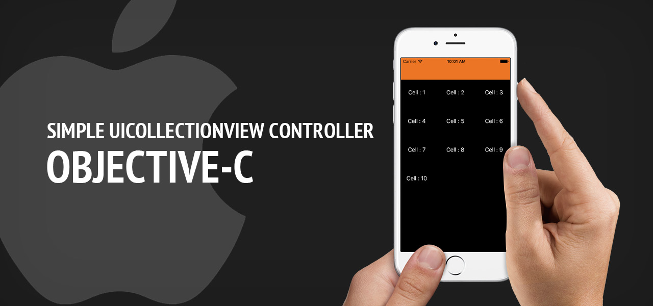Simple UICollectionView Controller - Objective-C