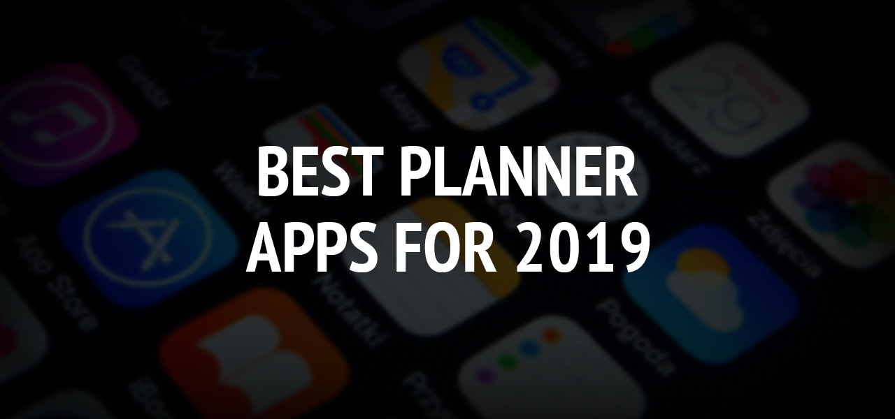Best planner apps for 2019