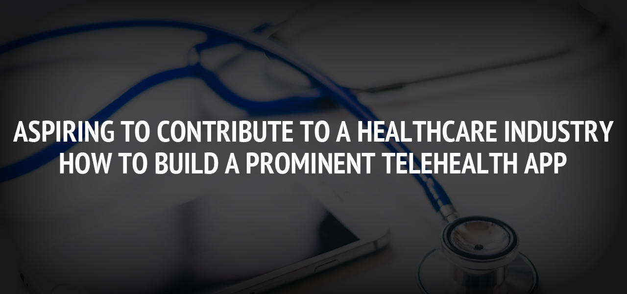 Aspiring to contribute to a healthcare industry: how to build a prominent telehealth app